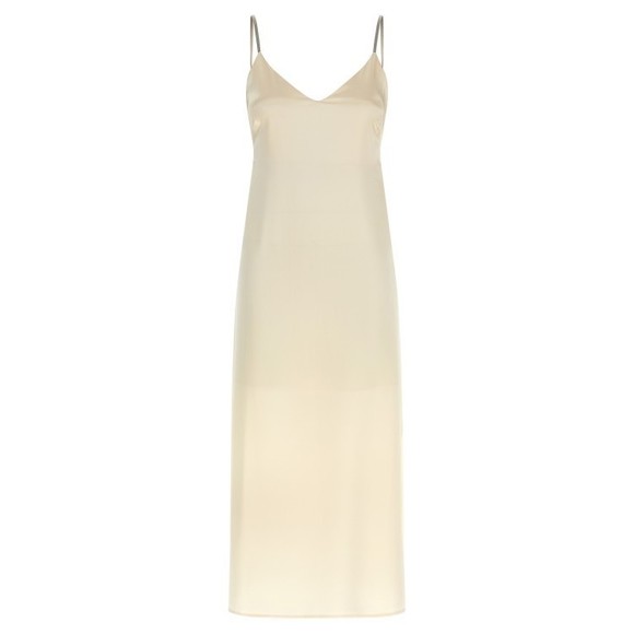 Peserico Viscose Satin Midi Dress - NWT - Picture 1 of 4